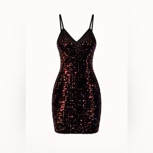 Sequin Mini Dress